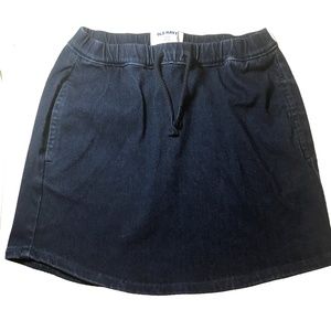 OLD NAVY GIRL'S DENIM JEAN SKIRT SIZE 10 - 12